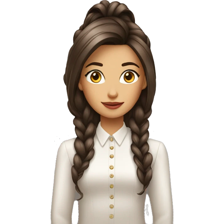 Mulher cabelo loiro longo café emoji