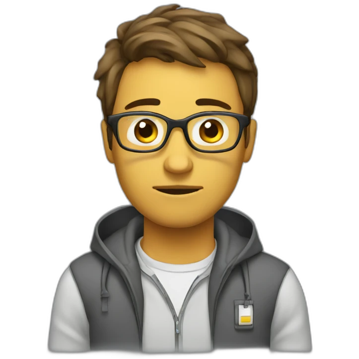 Programmer that has not slept in days emoji