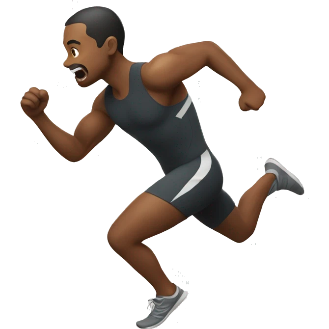 Running fast  emoji