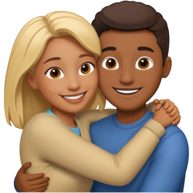 couples hug emoji