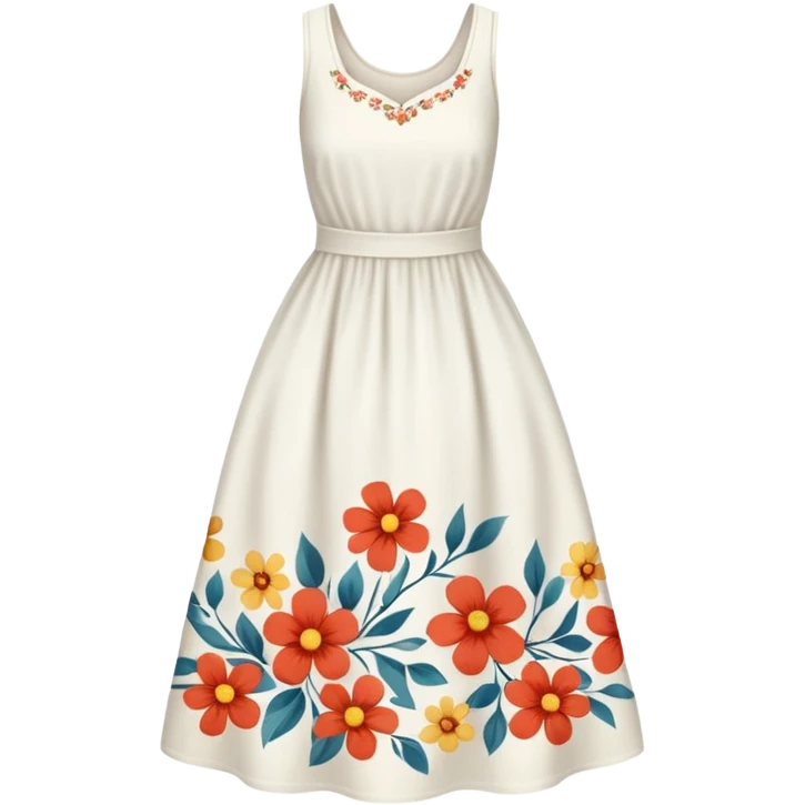 summer dress emoji