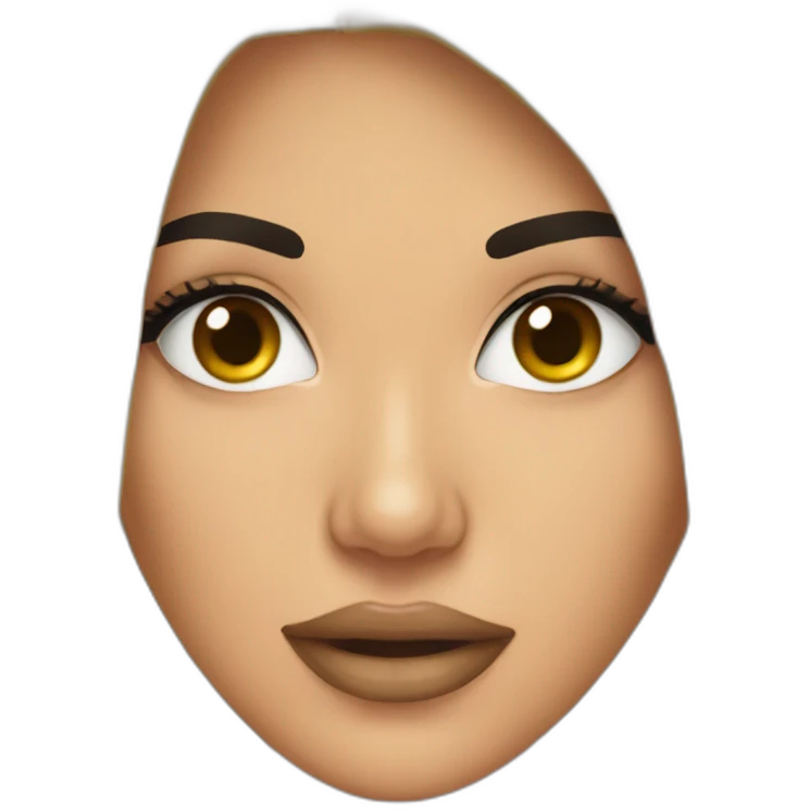 Kardashian face emoji