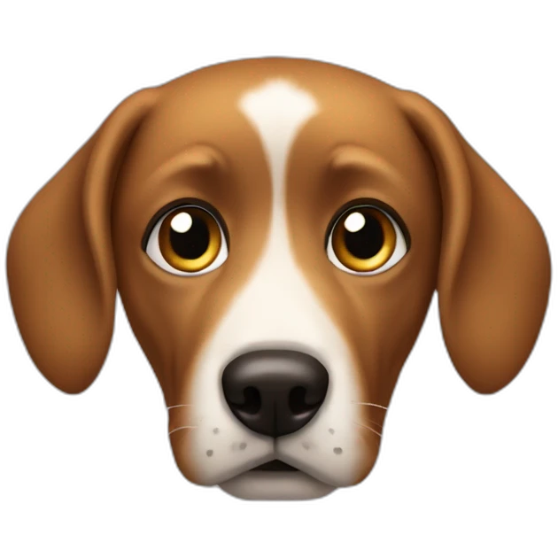 I'm afraid of dogs emoji