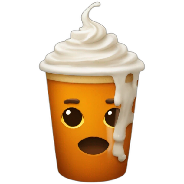 pumpkin spice latte emoji