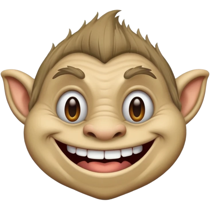 Troll face emoji