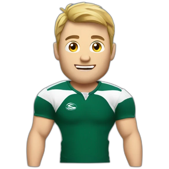 Rugbyman emoji