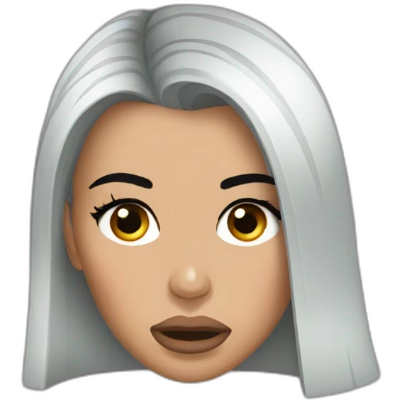 Kim kardashian crying face emoji