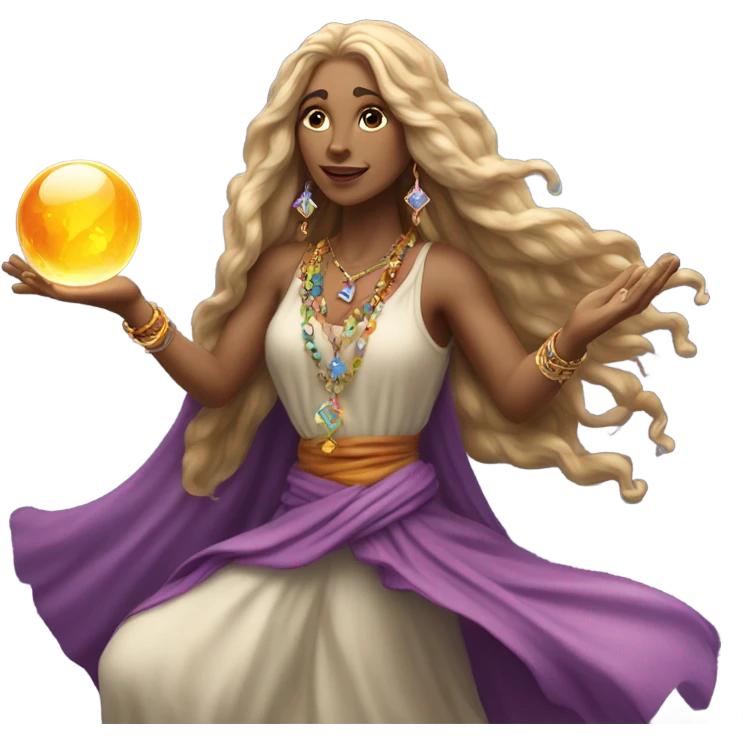 fortune teller white woman emoji