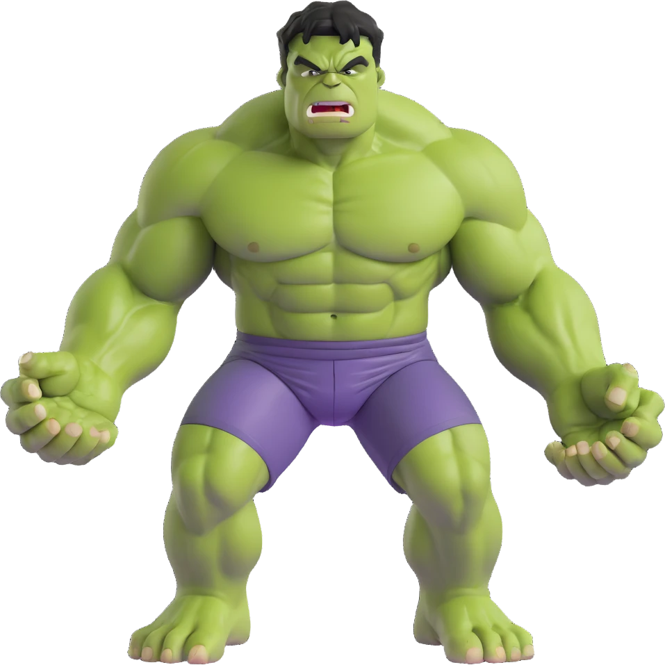 Hulk from Marvel emoji