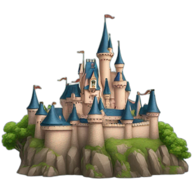 castillo walt disney emoji