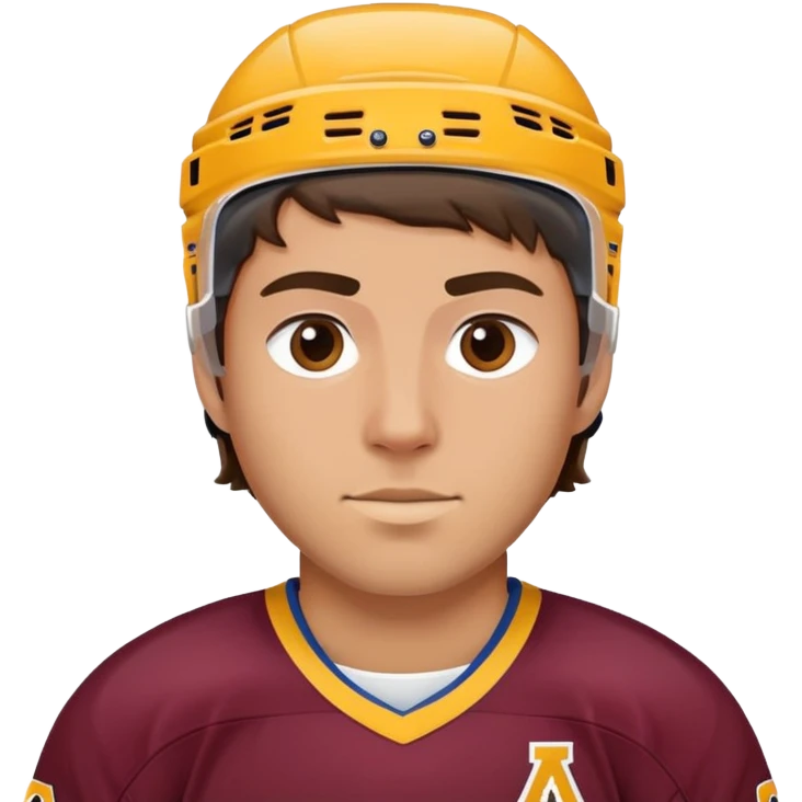 Minnesota ice hockey player  emoji