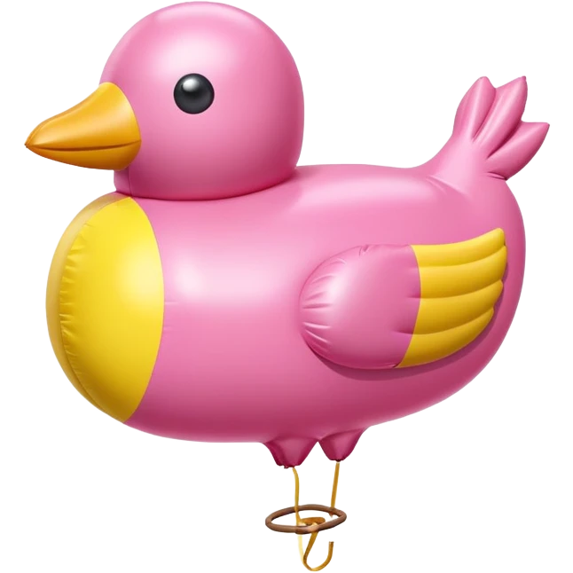 spam meat inflatable bird balloon emoji