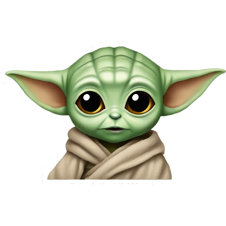 Baby yoda emoji