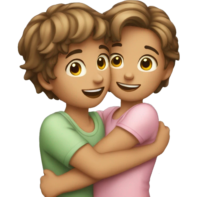 boy and girl cuddling whatsapp emoji