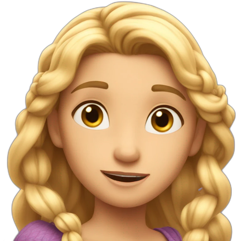 raiponce emoji