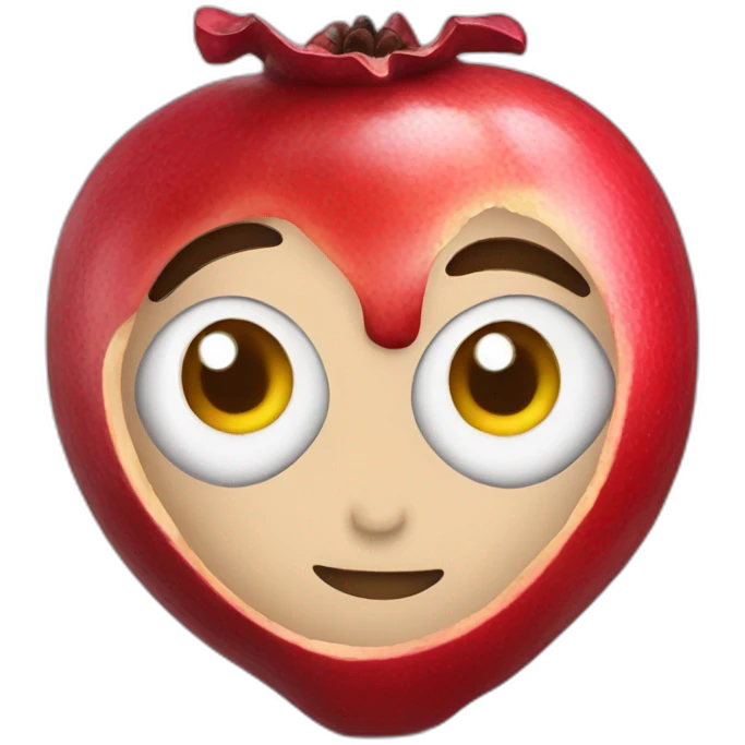 pomegranate  emoji