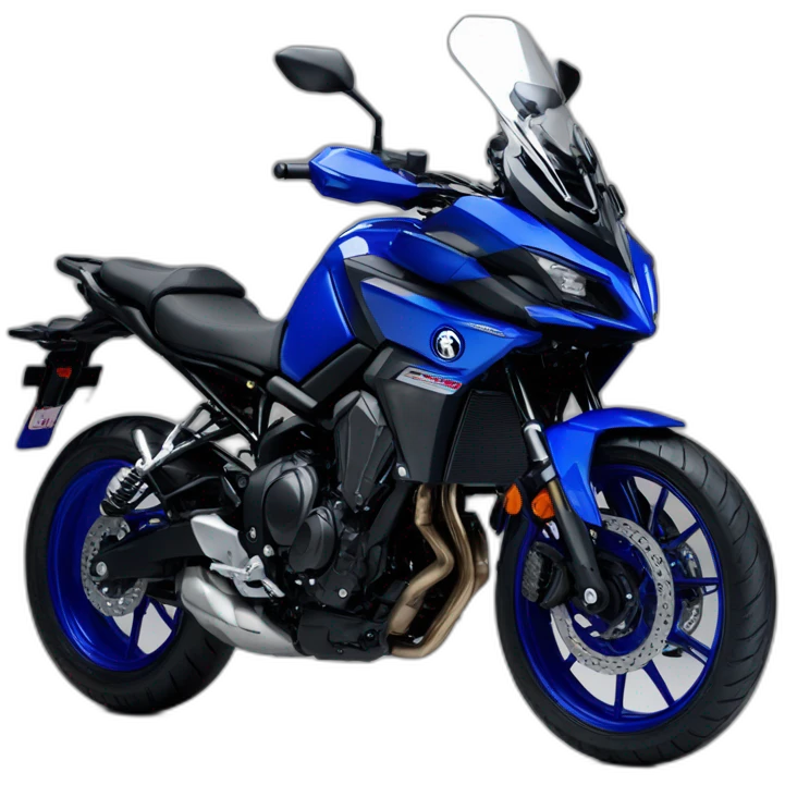 Yamaha tracer 7 icon performance blue emoji