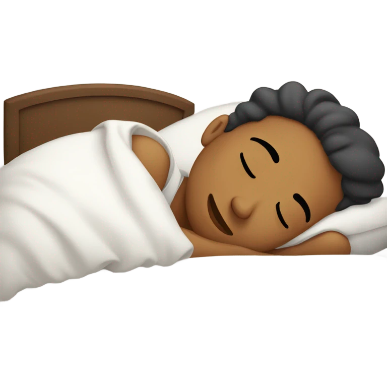 Someone sleep emoji