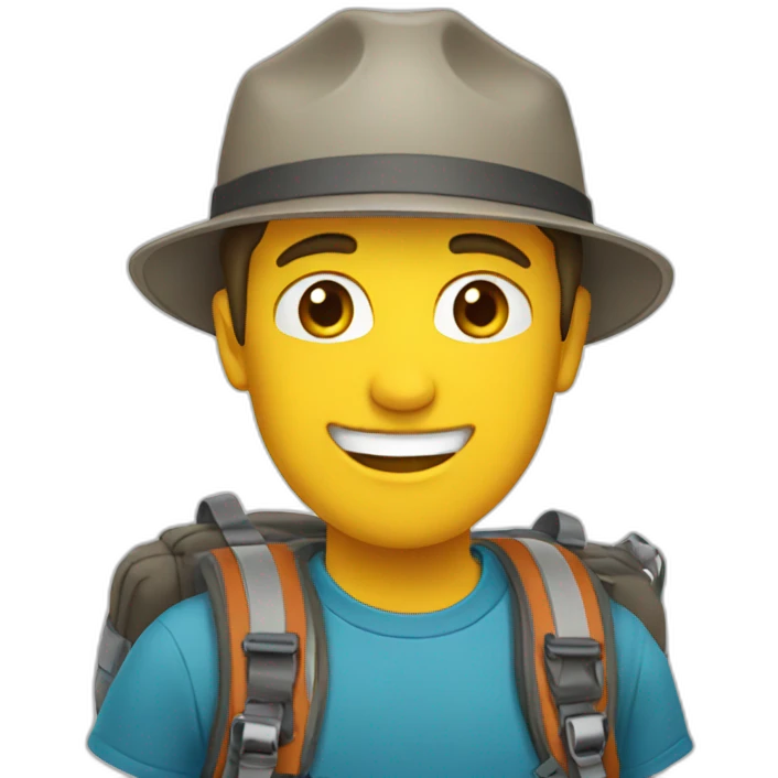 Enjoy your adventure weekend emoji