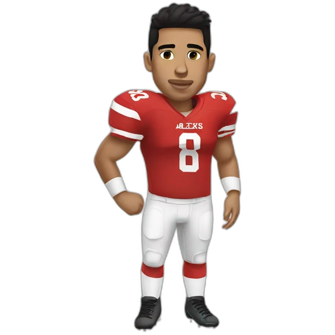 alexis salas football player emoji