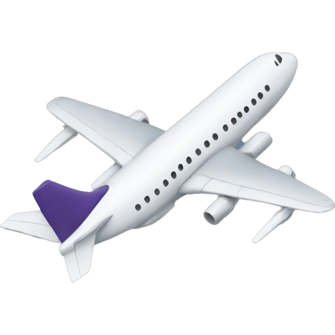 Plain plane on a plain  emoji
