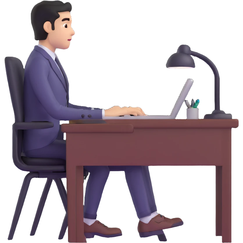 coder at a desk emoji
