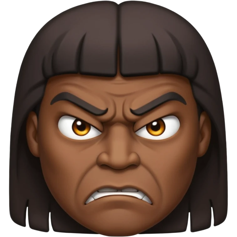 Angry arrogant is tired of idiots powerful being or engity emoji
