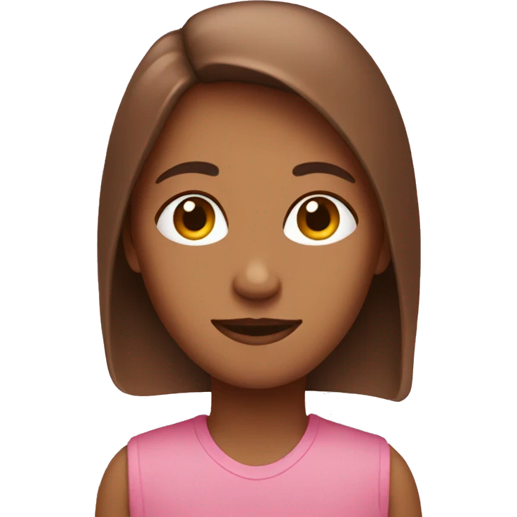 pink brown emoji