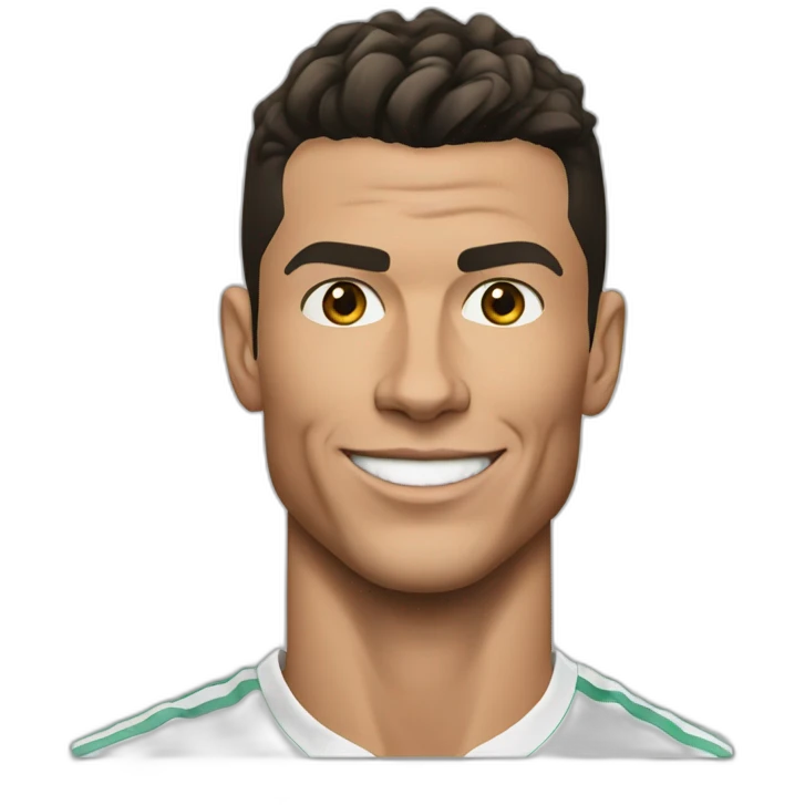 Cristiano Ronaldo realistic emoji