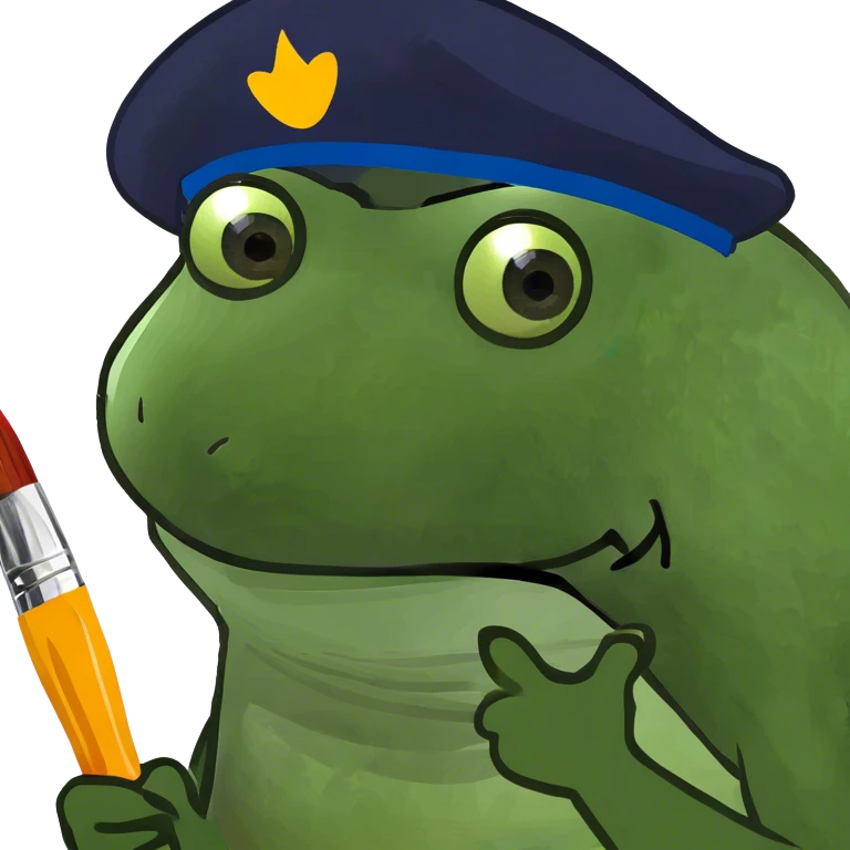 Painting art emoji