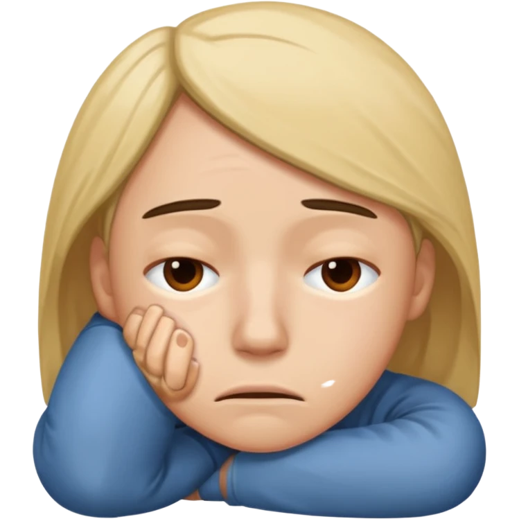 I’m tired in ways sleep can’t fix emoji