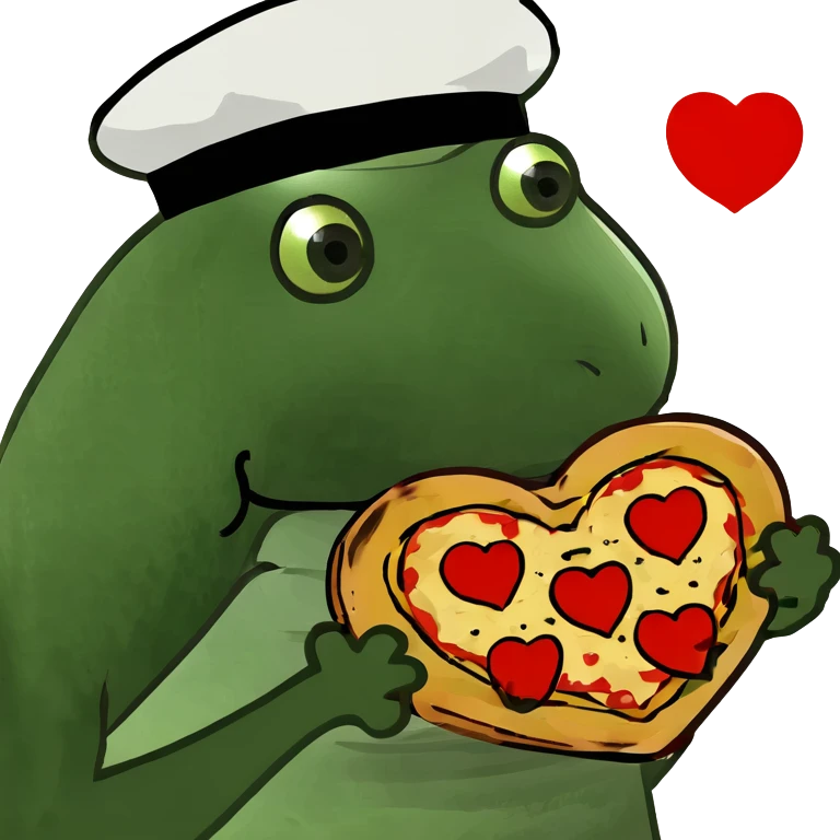 heart pizza emoji