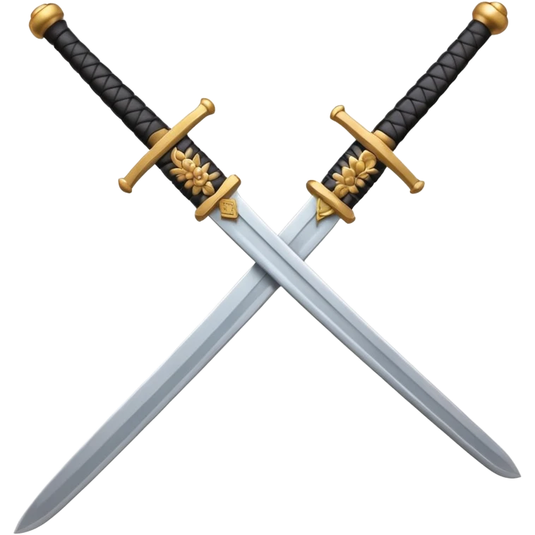 samurai training wooden sword emoji