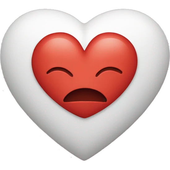 Heart with D in it emoji