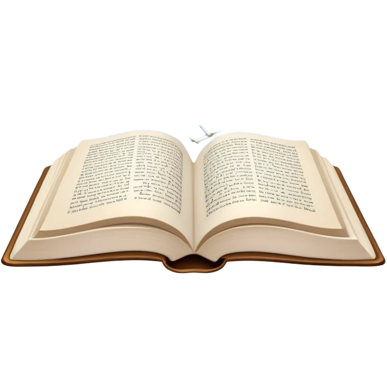 Icon for Poetry Reading: an open book with verses on the pages, from which fly pages transforming into a large flock of small white birds soaring into the blue sky. The icon should evoke the freedom and beauty of poetry. Transparent background. emoji