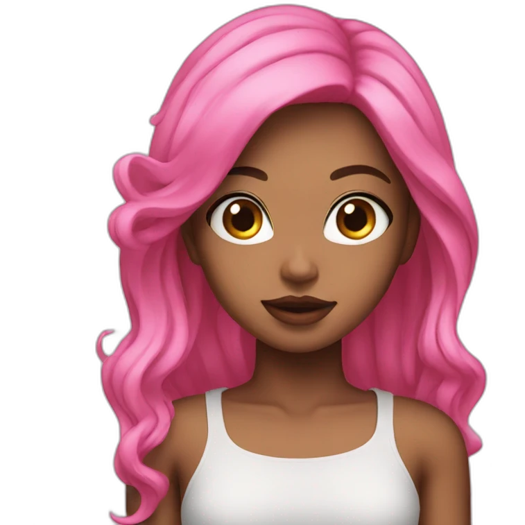 Black pink emoji