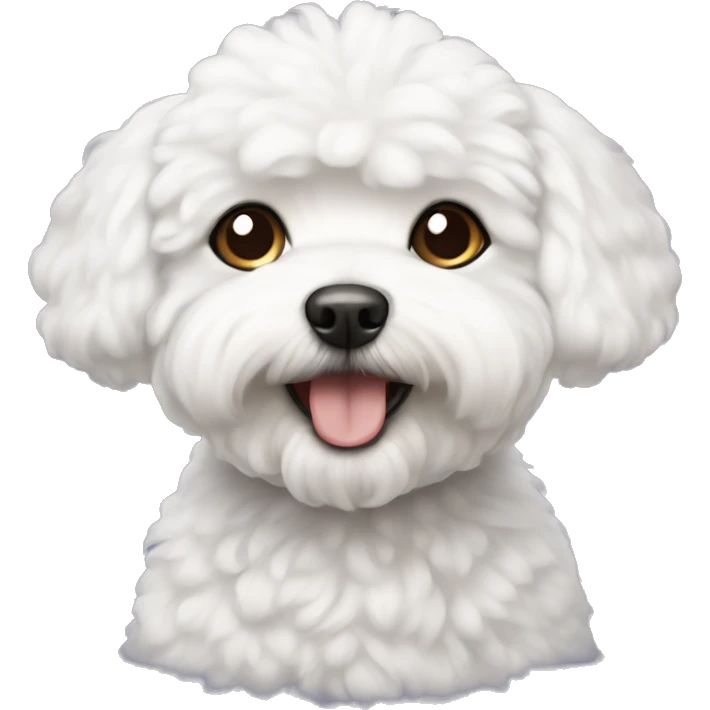 Bichon frise emoji