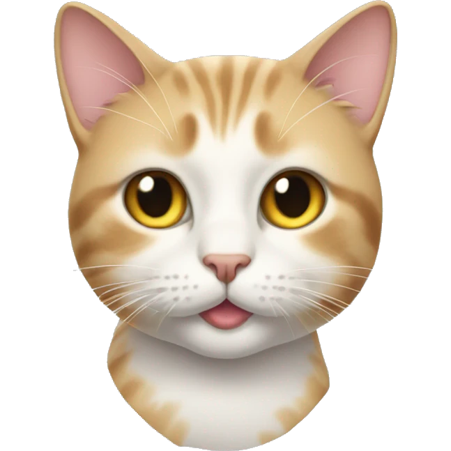 A cat feeling fabulous  emoji