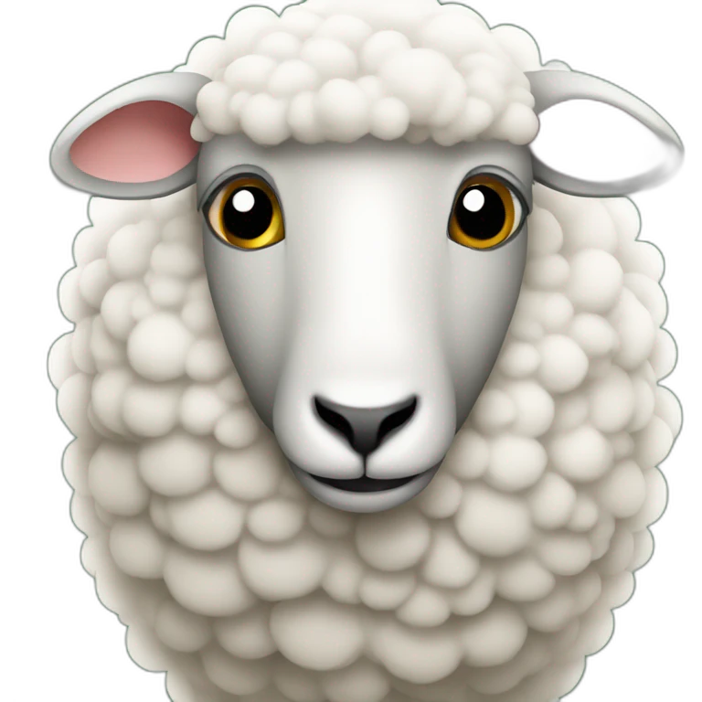 Sheep take care of your money. emoji