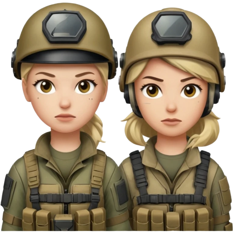 Make Claire and I into call of duty operators emoji