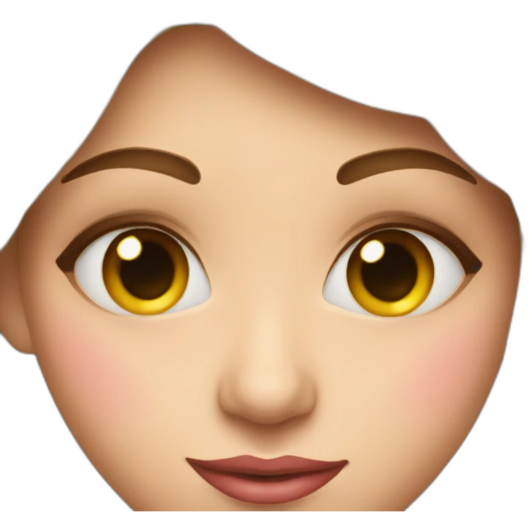 woman with hearts as eyes emoji