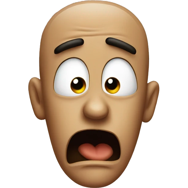 disgusted emoji￼ emoji