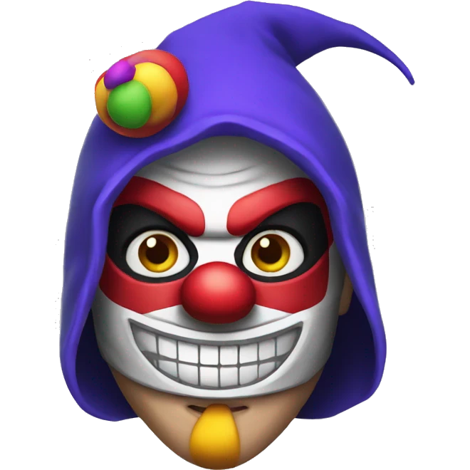 ninja clown emoji