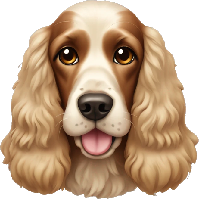 cocker spaniel emoji