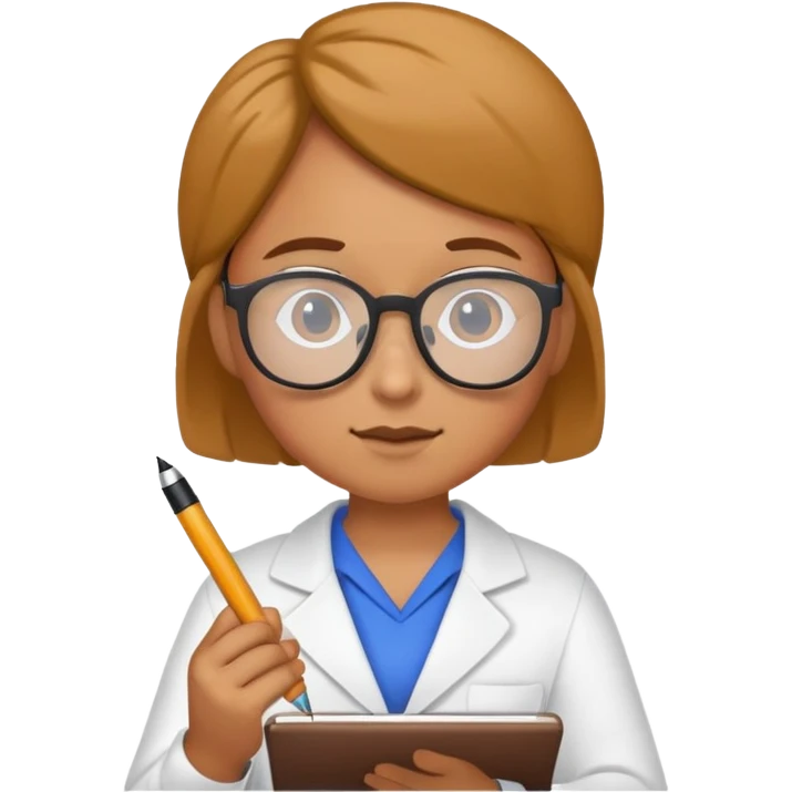 Corn ball taking exam emoji