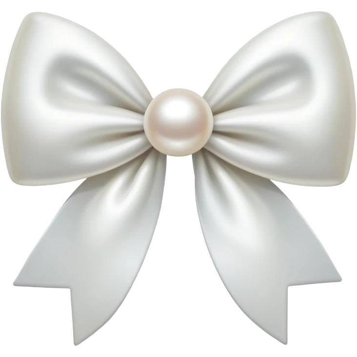 pearl bow emoji