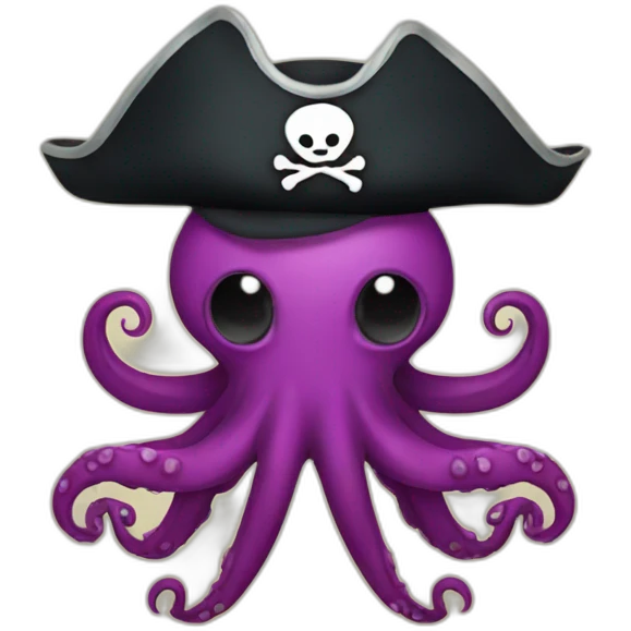 pirate octopus emoji