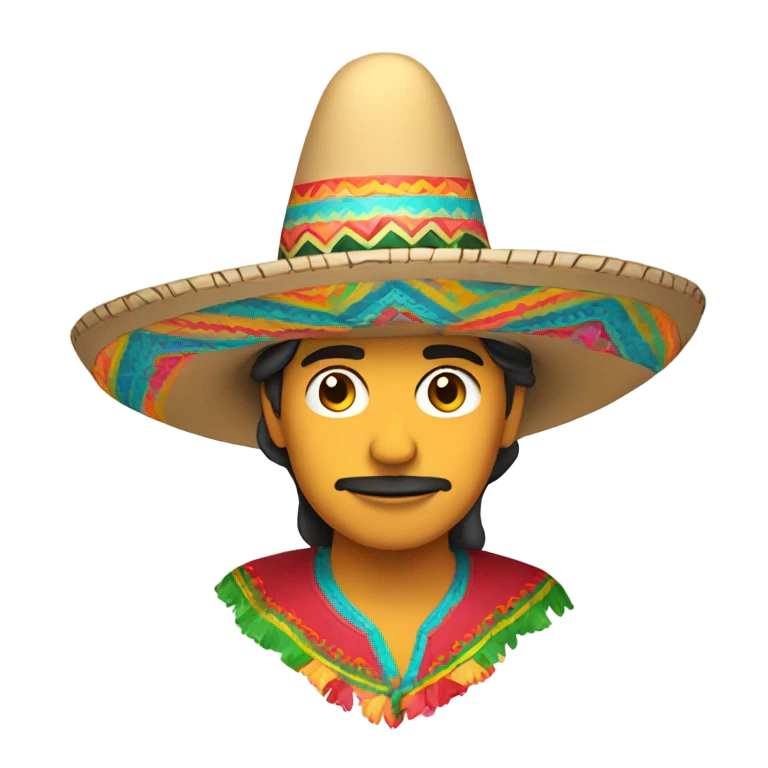 Mexican with sombrero  emoji