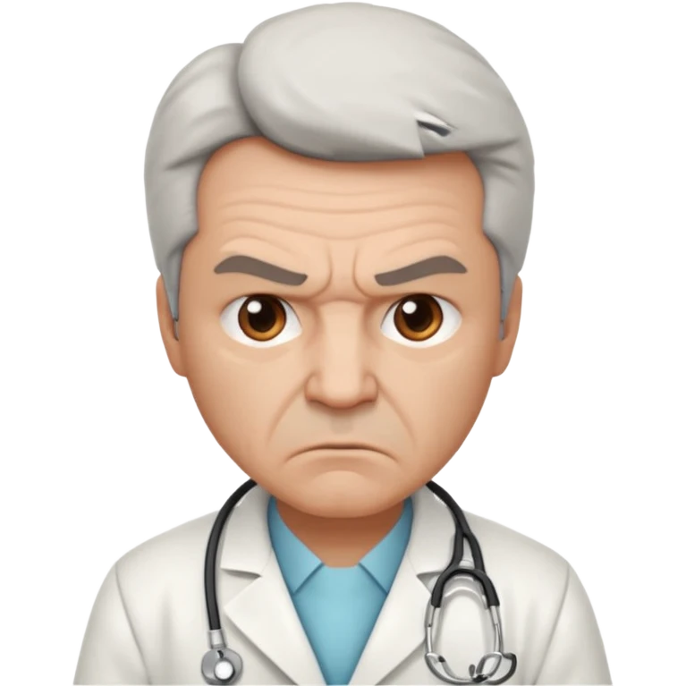 angry doctor emoji