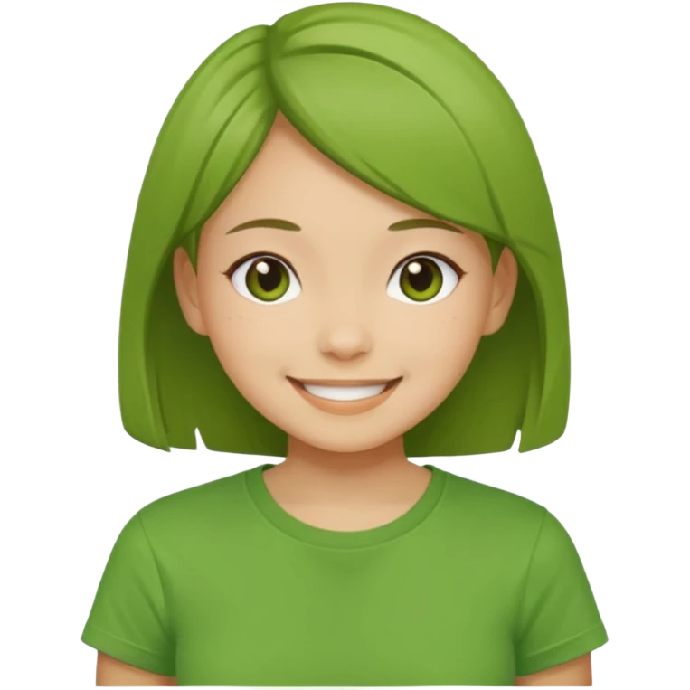 Matcha girl emoji